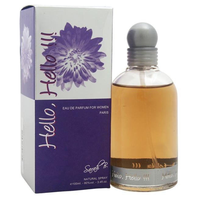 HELLO, HELLO!!! BY SARAH B. FOR WOMEN - Eau De Parfum SPRAY 3.4 oz. Click to open in modal