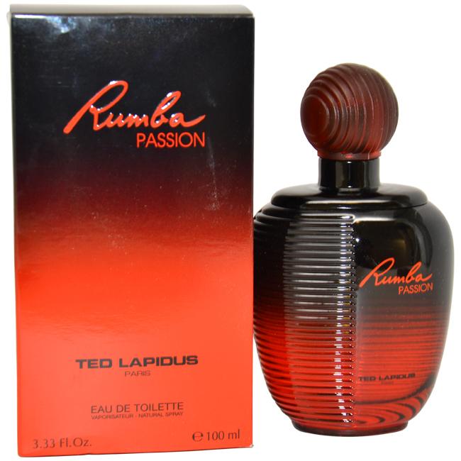 RUMBA PASSION BY TED LAPIDUS FOR WOMEN - Eau De Toilette SPRAY 3.33 oz. Click to open in modal