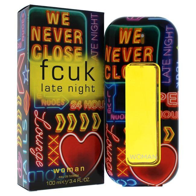FCUK LATE NIGHT BY FRENCH CONNECTION UK FOR WOMEN - Eau De Toilette SPRAY 3.4 oz. Click to open in modal
