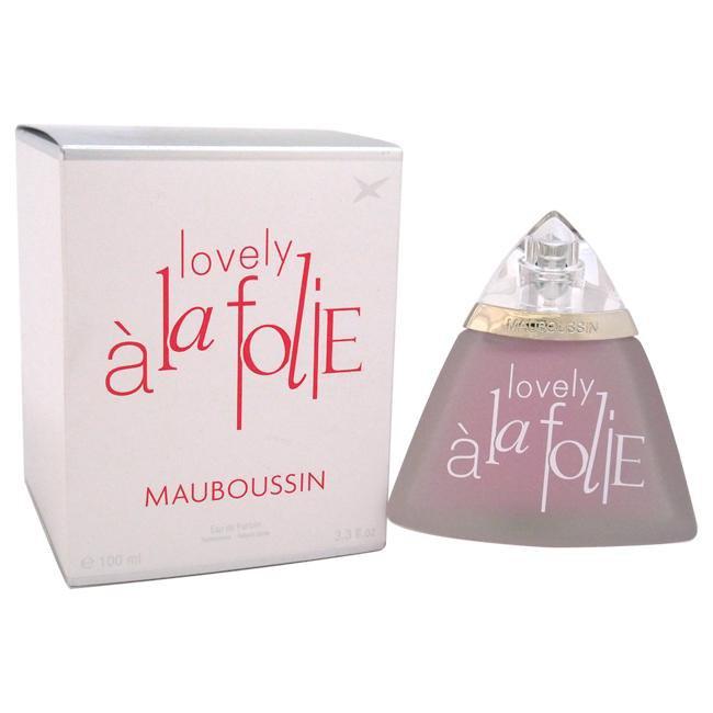 LOVELY A LA FOLIE BY MAUBOUSSIN FOR WOMEN - Eau De Parfum SPRAY 3.3 oz. Click to open in modal
