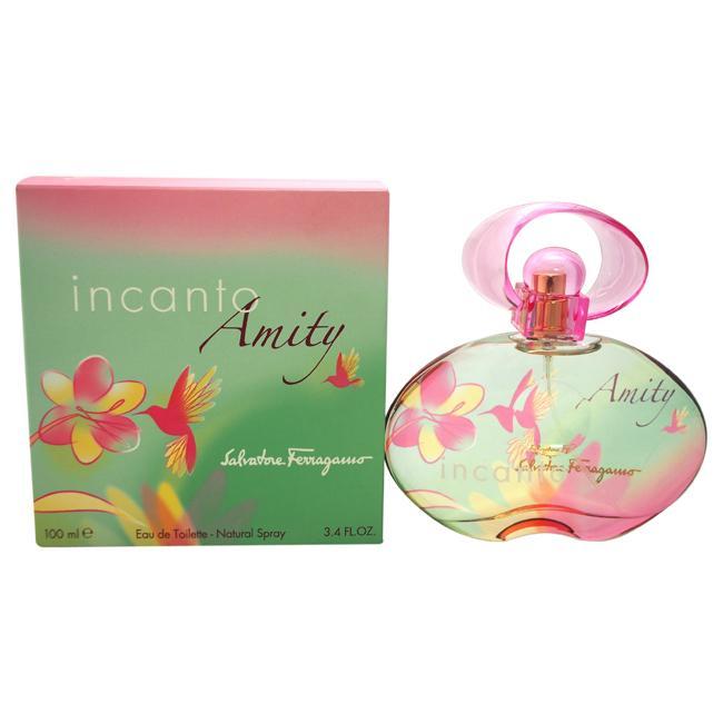 INCANTO AMITY BY SALVATORE FERRAGAMO FOR WOMEN - Eau De Toilette SPRAY 3.4 oz. Click to open in modal