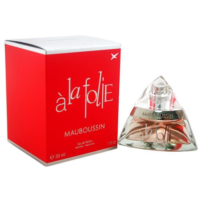 A LA FOLIE BY MAUBOUSSIN FOR WOMEN - Eau De Parfum SPRAY 1 oz. Click to open in modal