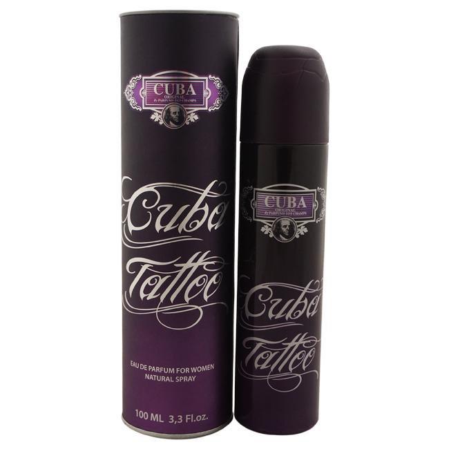 CUBA TATTOO BY CUBA FOR WOMEN - Eau De Parfum SPRAY 3.3 oz. Click to open in modal