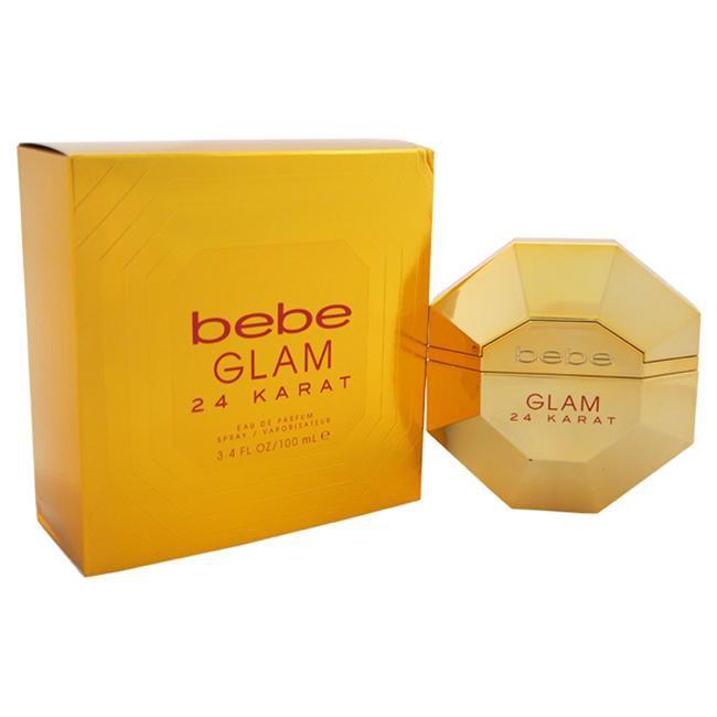 BEBE GLAM 24 KARAT BY BEBE FOR WOMEN - Eau De Parfum SPRAY 3.4 oz. Click to open in modal