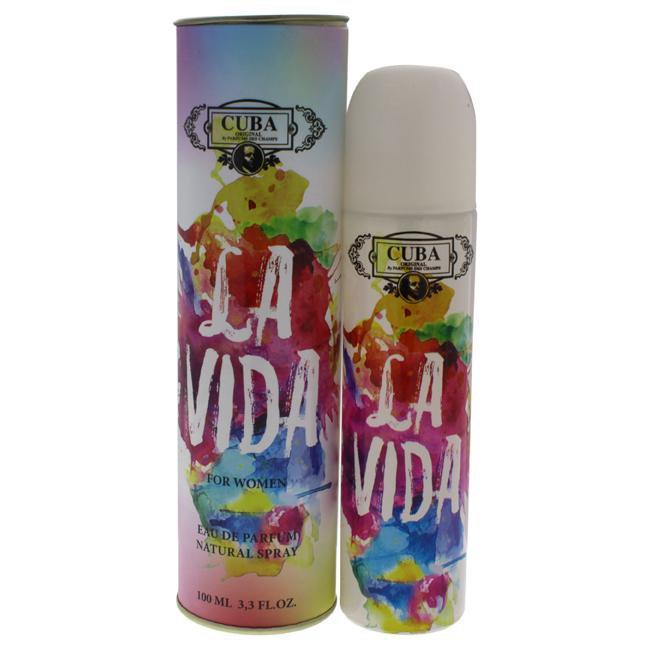 LA VIDA BY CUBA FOR WOMEN - Eau De Parfum SPRAY 3.3 oz. Click to open in modal