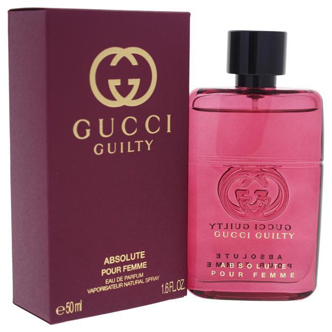 GUCCI GUILTY ABSOLUTE BY GUCCI FOR WOMEN - Eau De Parfum SPRAY 1.6 oz. Click to open in modal