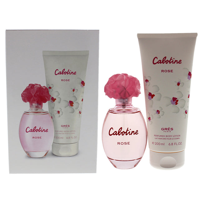 Cabotine Rose by Parfums Gres for Women - 2 Pc Gift Set Click to open in modal
