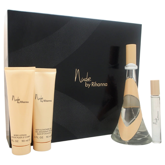 Nude by Rihanna for Women - 4 Pc Gift Set Click to open in modal