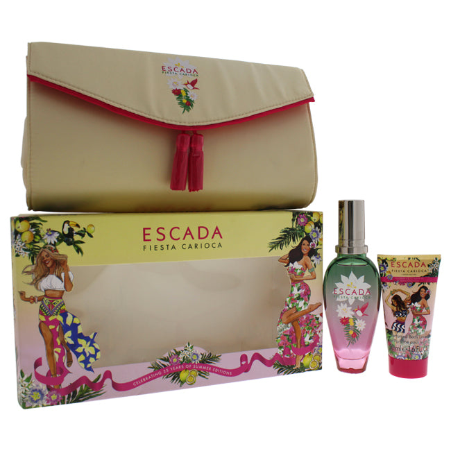 Fiesta Carioca by Escada for Women - 3 Pc Gift Set Click to open in modal
