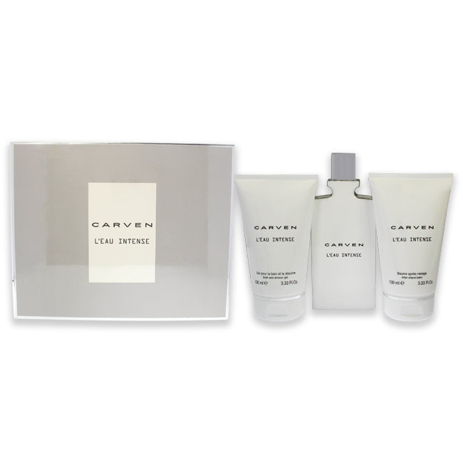 LEau Intense by Carven for Women - 3 Pc Gift Set Click to open in modal