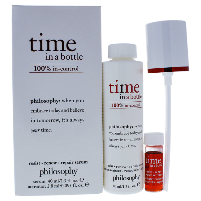 Time In a Bottle Daily Age-Defying Serum by Philosophy for Women - 2 Pc Click to open in modal
