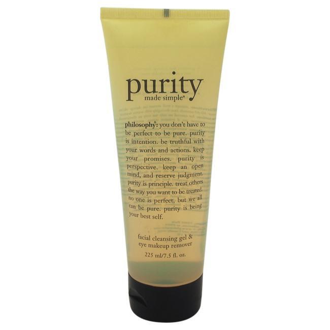 Purity Made Simple Foaming Facial Cleansing Gel and Eye Makeup Remover by Philosophy for Women - 7.5 Click to open in modal