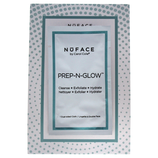 Prep-N-Glow Textured Cleansing Cloth by NuFace for Women - 1 Pc Cloths Click to open in modal