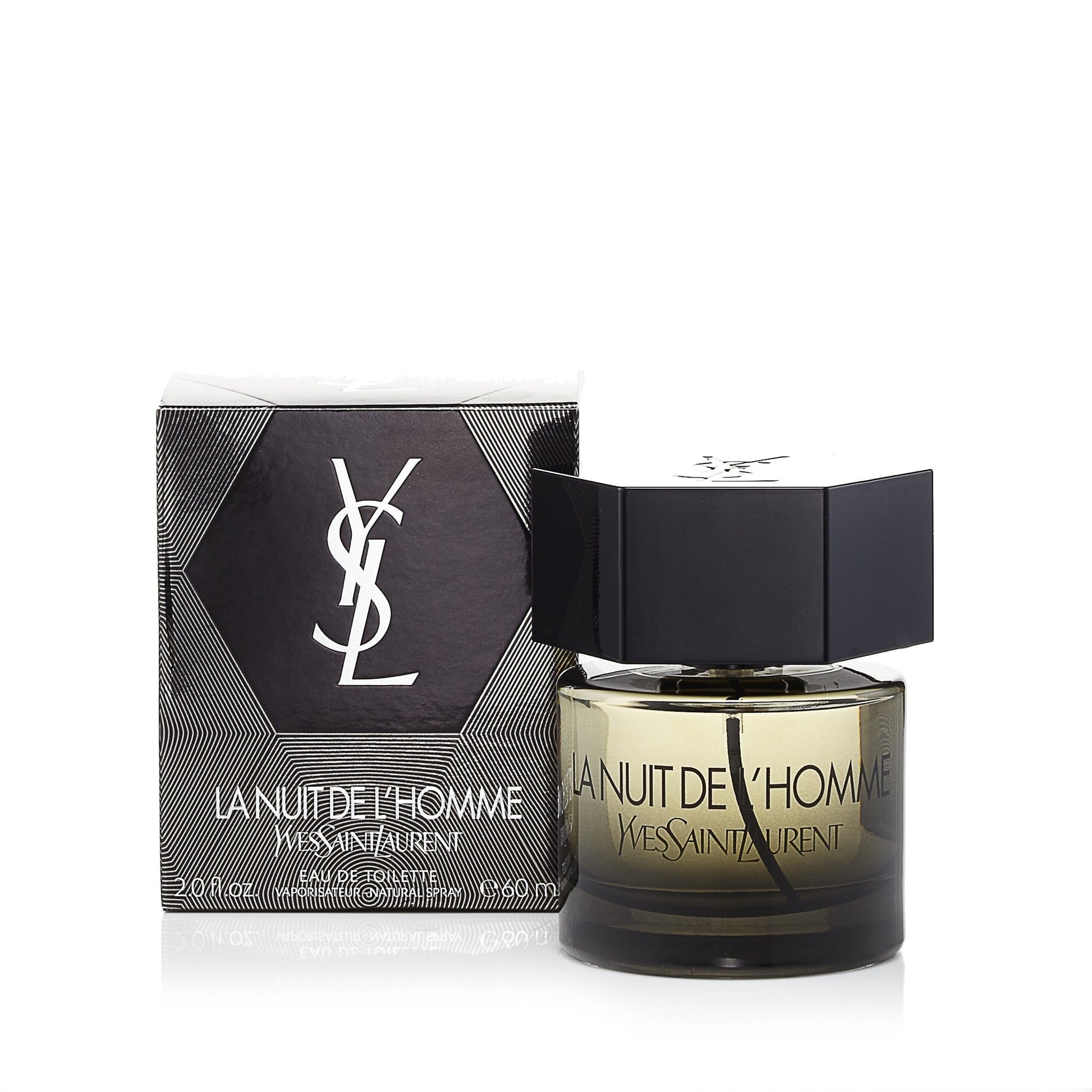 Yves Saint Laurent L'Homme La Nuit Eau de Toilette Mens Spray 2.0 oz.  Click to open in modal