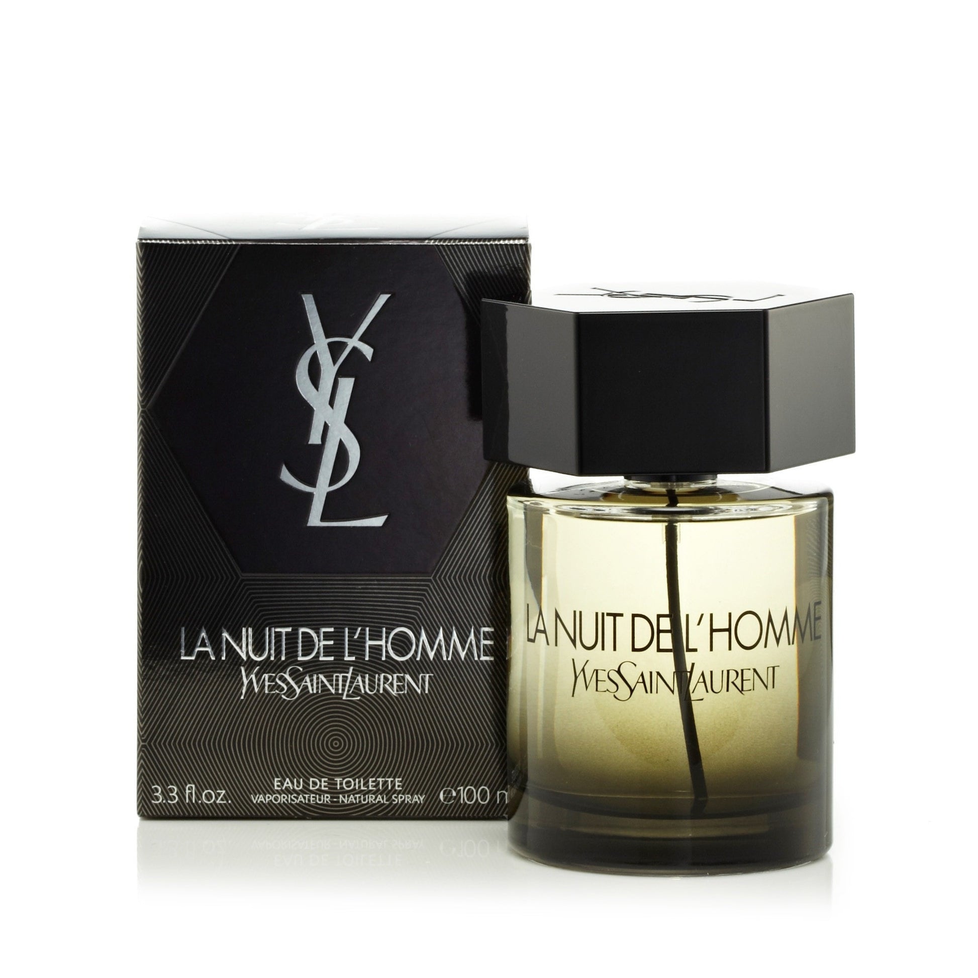 Yves Saint Laurent L'Homme La Nuit Eau de Toilette Mens Spray 3.4 oz.  Click to open in modal