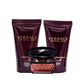 Versace Crystal Noir by Versace for Women - 3 Pc Mini Gift Set 5ml EDT Splash, 0.8oz Bath and Show